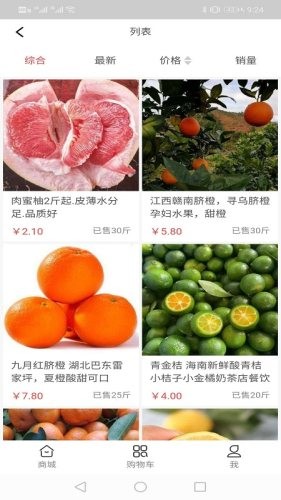 果蔬商城网截图3