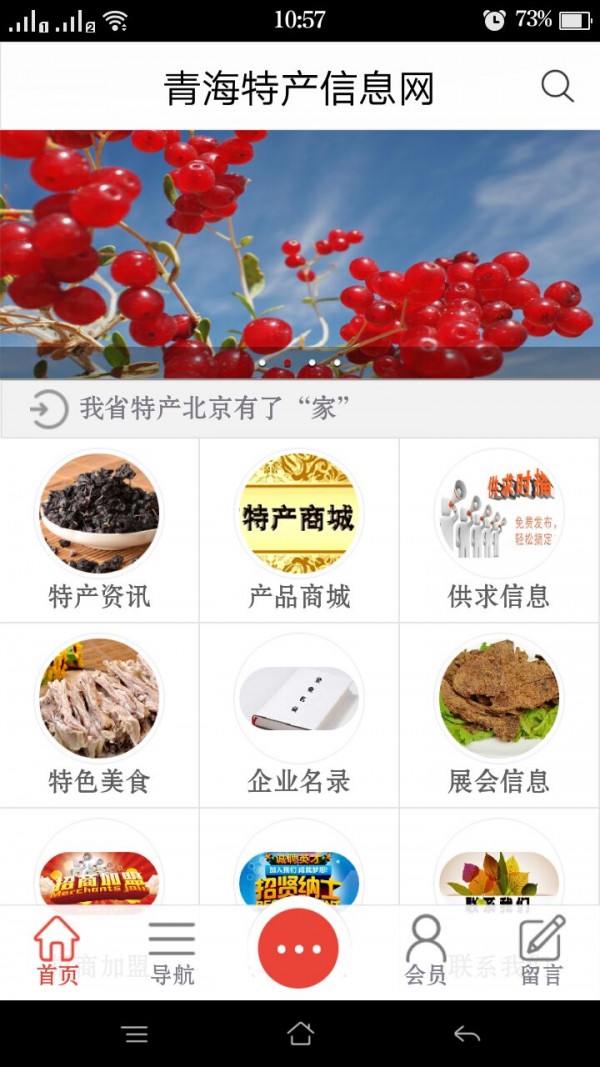 青海特产信息网截图2